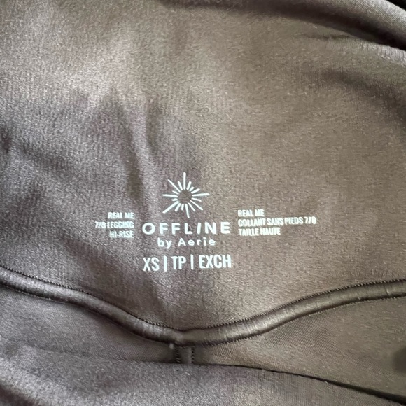 Aerie offline leggings. Size extra small. - Picture 2 of 2